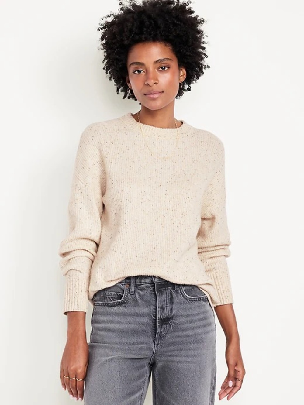 Old Navy SoSoft Crew-Neck Tunic Sweater